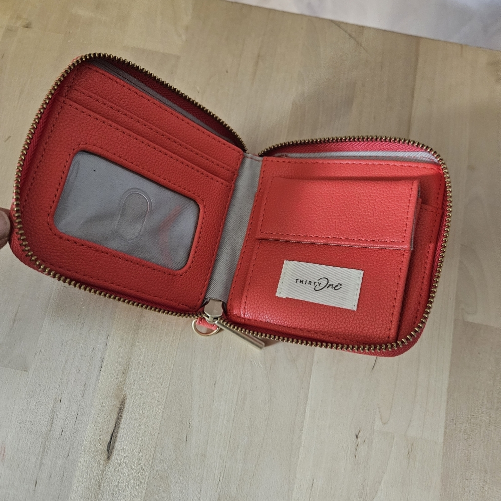 Coastal Red Thirty One Mini All About The Benjamins Wallwt And‎ Wristlet